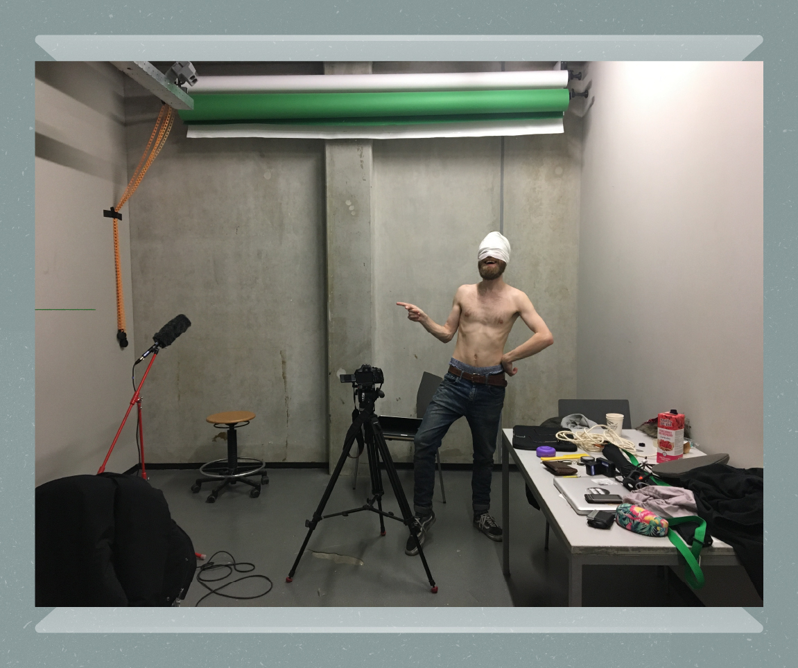 Behind the scenes of shooting a torture scene in the film